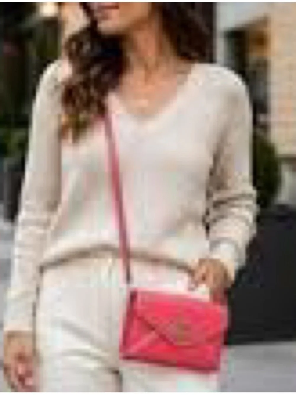 Kate Spade Natalie Wesley Envelope crossbody bag in vibrant pink